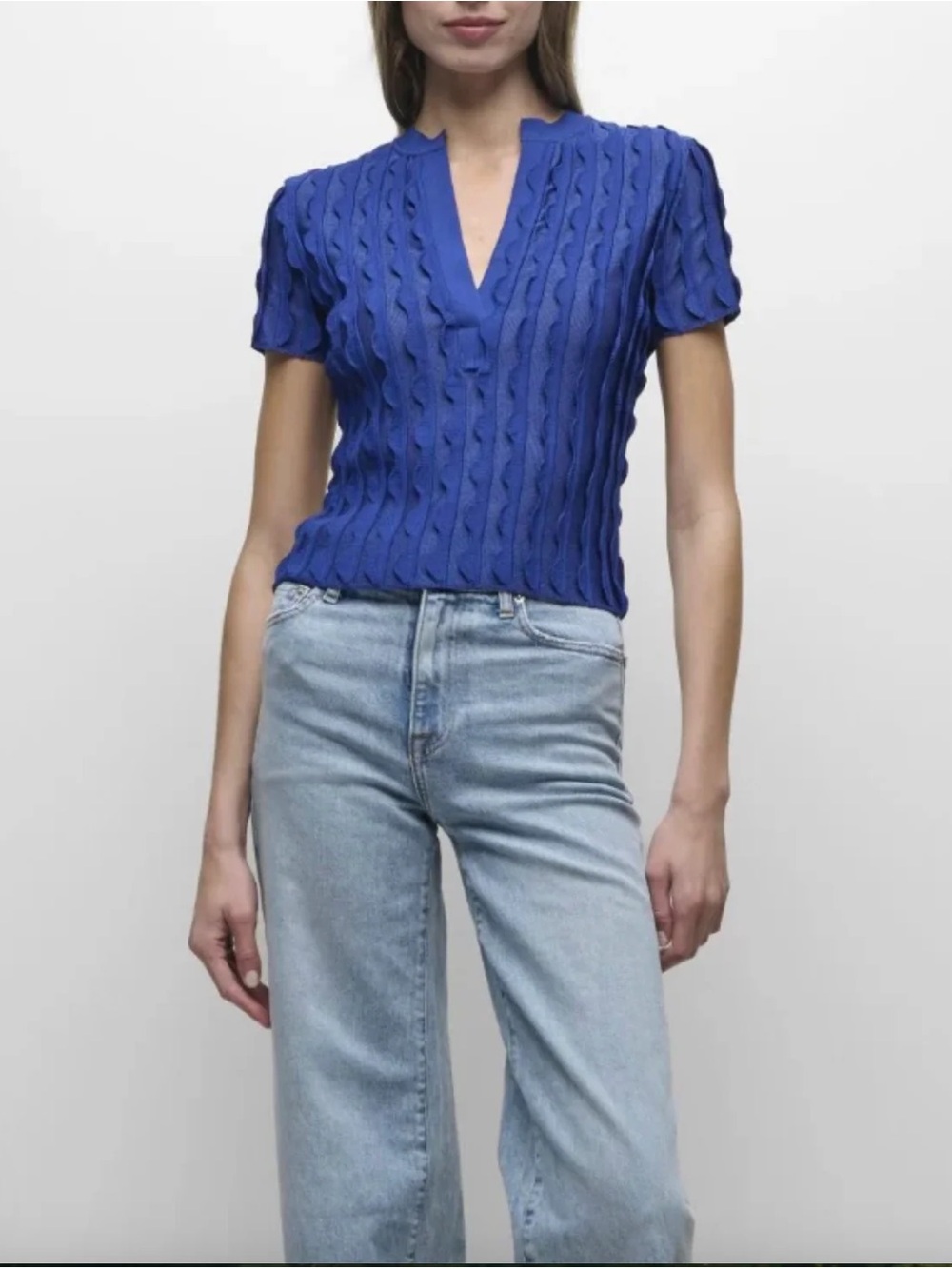 Mallorie knit polo